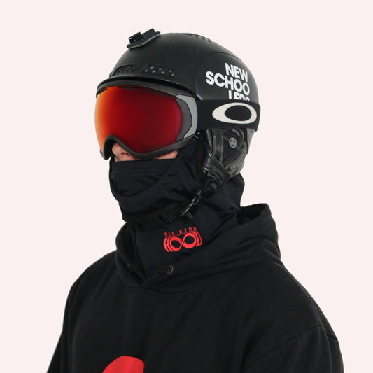 RED RYDN SNOW HOOD - Red Logo